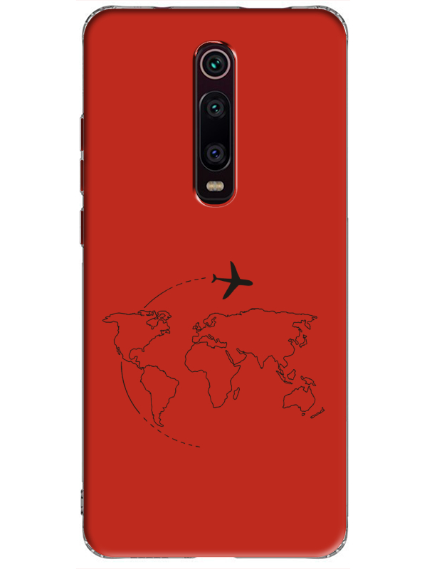 Xiaomi%20Mi%209TFace%20Art%20Kırmızı%20Telefon%20Kılıfı