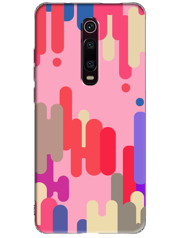 Xiaomi%20Mi%209T%20Pop%20Art%20Pembe%20Telefon%20Kılıfı