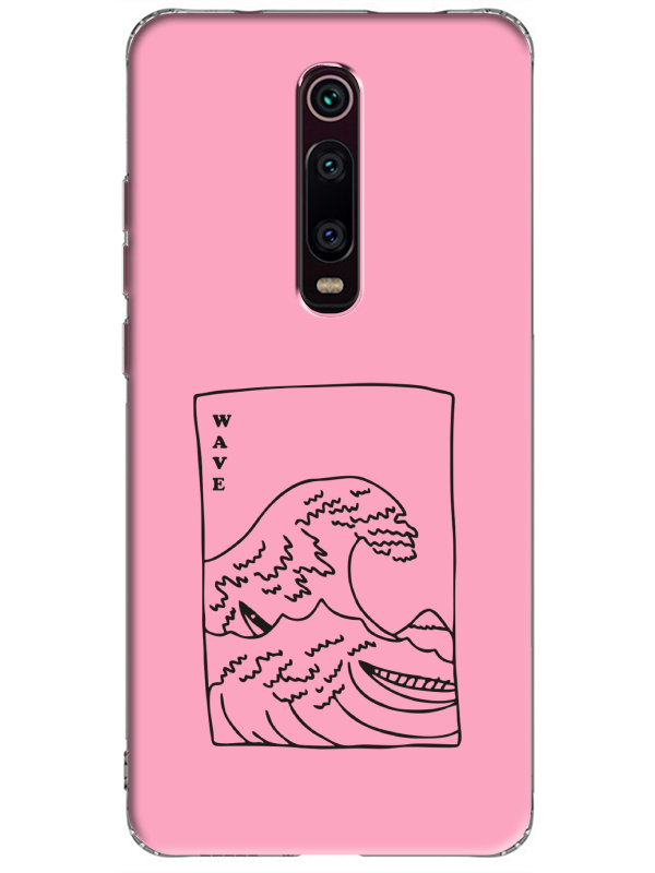 Xiaomi%20Mi%209T%20Kanagawa%20Wave%20Pembe%20Telefon%20Kılıfı