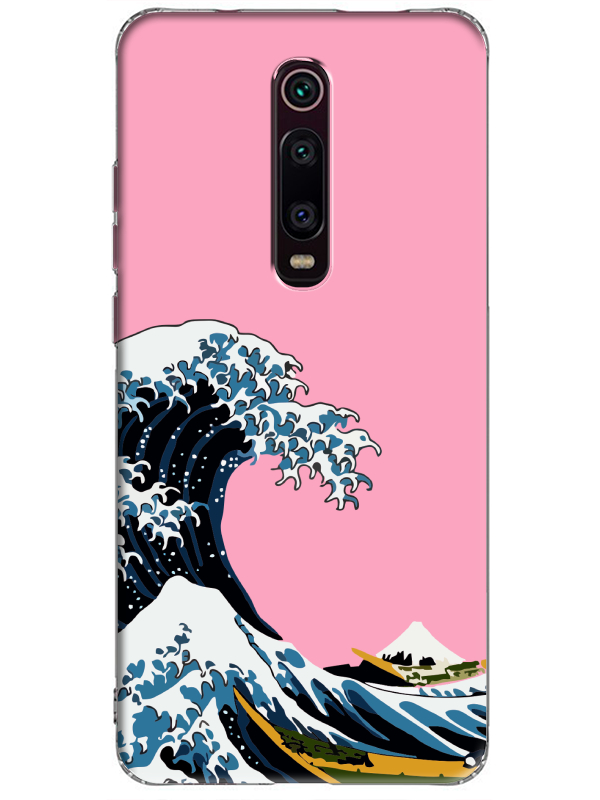 Xiaomi%20Mi%209T%20Kanagawa%20Pembe%20Telefon%20Kılıfı