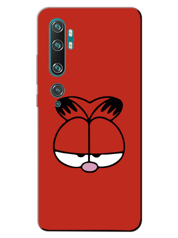 Xiaomi%20Mi%20Note%2010%20Garfield%20Kırmızı%20Telefon%20Kılıfı