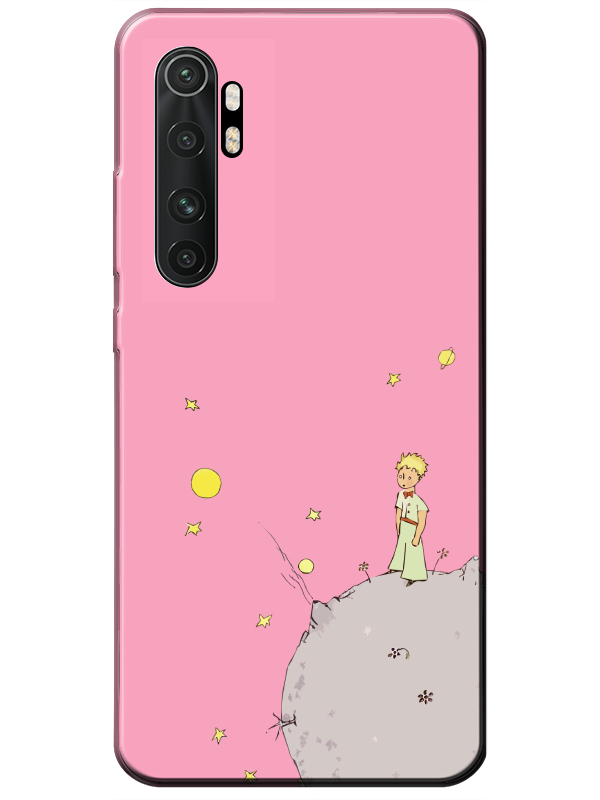 Xiaomi%20Mi%20Note%2010%20Lite%20Küçük%20Prens%20Pembe%20Telefon%20Kılıfı