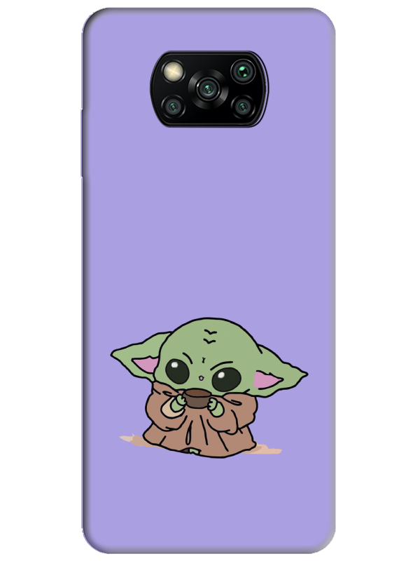 Poco%20X3%20NFC%20Baby%20Yoda%20Lila%20Telefon%20Kılıfı