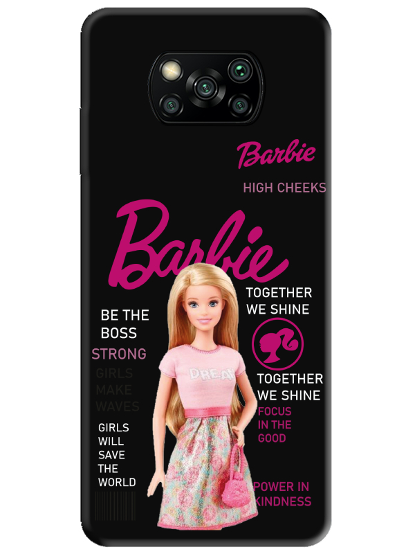 Poco%20X3%20Pro%20Barbie%20Siyah%20Telefon%20Kılıfı