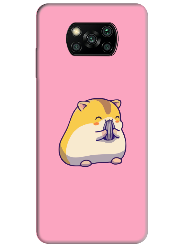 Poco%20X3%20Pro%20Sevimli%20Hamster%20Pembe%20Telefon%20Kılıfı