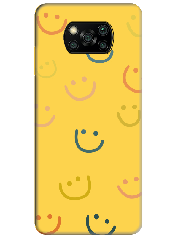 Poco%20X3%20Pro%20Emoji%20Gülen%20Yüz%20Sarı%20Telefon%20Kılıfı