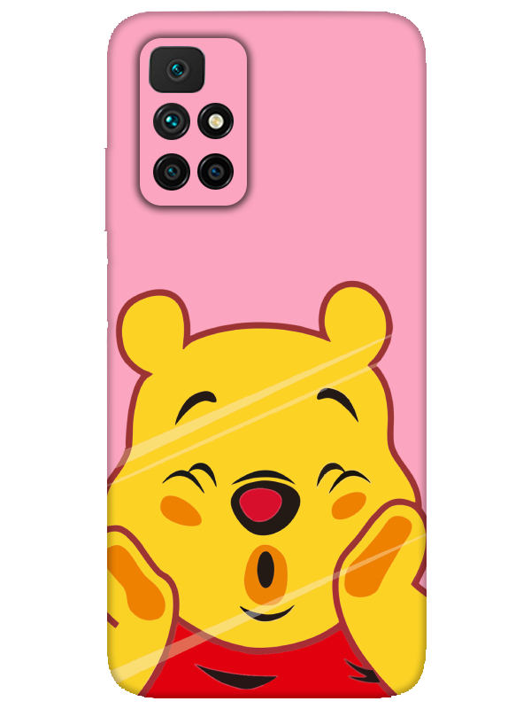 Redmi%2010%20Winnie%20The%20Pooh%20Pembe%20Telefon%20Kılıfı