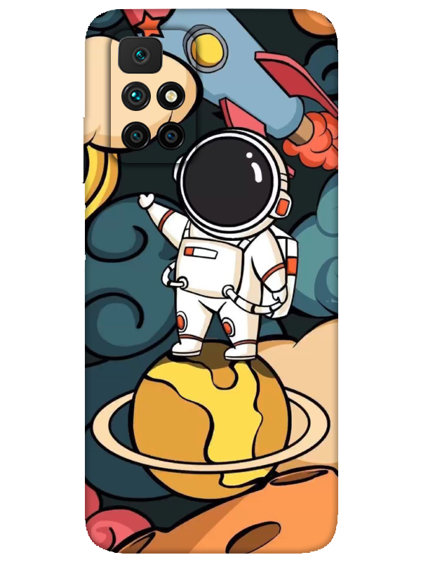 Redmi%2010%20Astronot%20Telefon%20Kılıfı