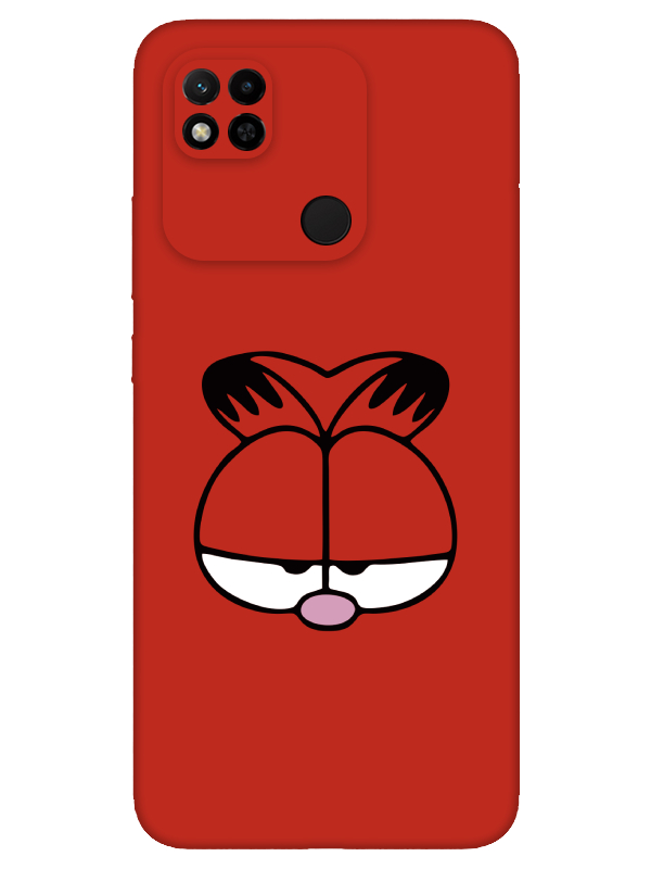 Redmi%2010A%20Garfield%20Kırmızı%20Telefon%20Kılıfı