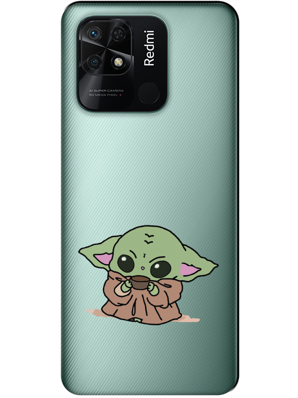 Redmi%2010C%20Baby%20Yoda%20Şeffaf%20Telefon%20Kılıfı