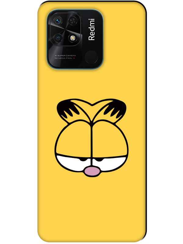 Redmi%2010C%20Garfield%20Sarı%20Telefon%20Kılıfı