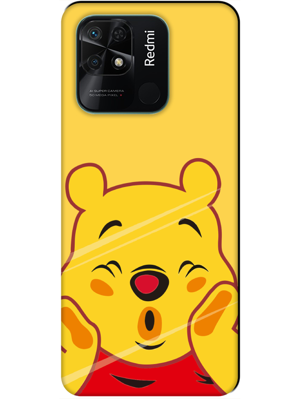 Redmi%2010C%20Winnie%20The%20Pooh%20Sarı%20Telefon%20Kılıfı