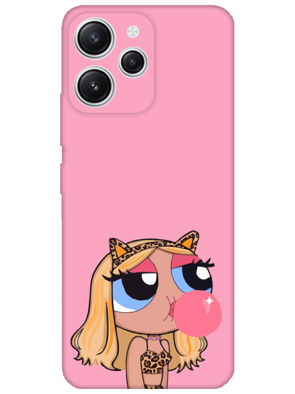 Redmi%2012%20Powerpuff%20Girls%20Pembe%20Telefon%20Kılıfı