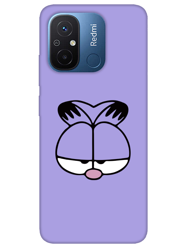 Redmi%2012C%20Garfield%20Lila%20Telefon%20Kılıfı