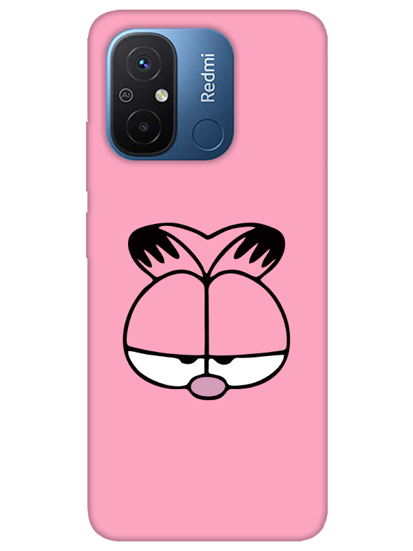 Redmi%2012C%20Garfield%20Pembe%20Telefon%20Kılıfı