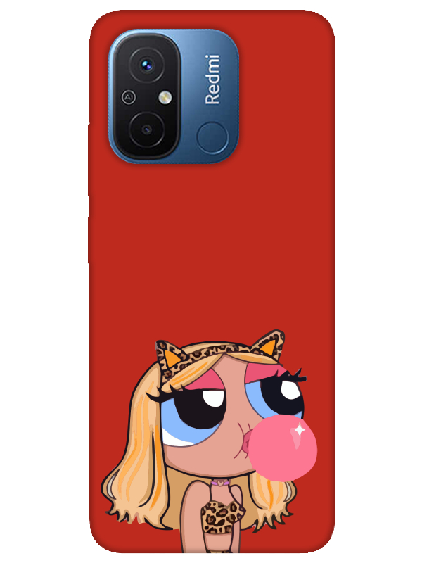 Redmi%2012C%20Powerpuff%20Girls%20Kırmızı%20Telefon%20Kılıfı