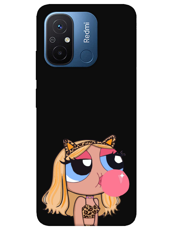 Redmi%2012C%20Powerpuff%20Girls%20Siyah%20Telefon%20Kılıfı