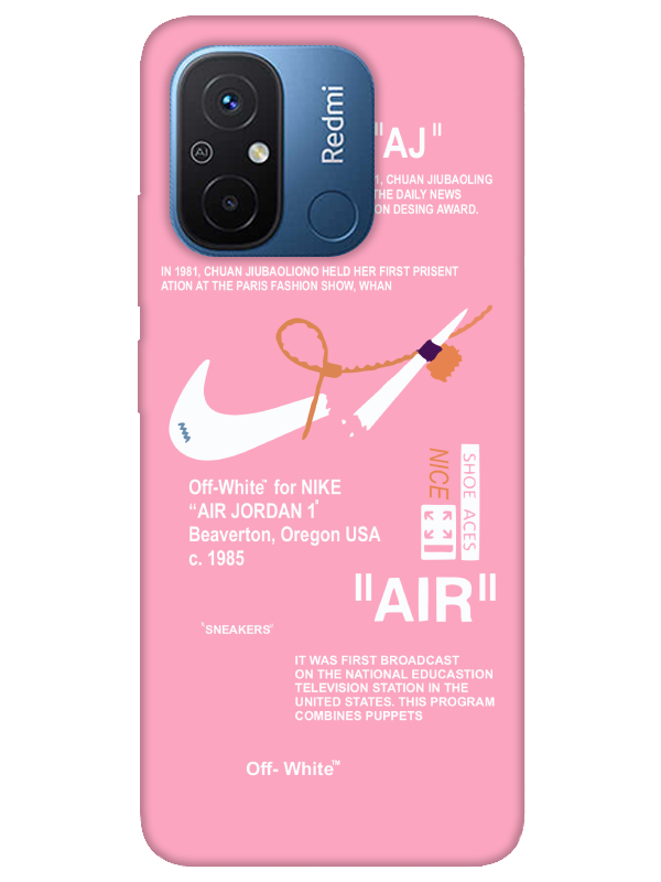 Redmi%2012C%20Nike%20Air%20Pembe%20Telefon%20Kılıfı