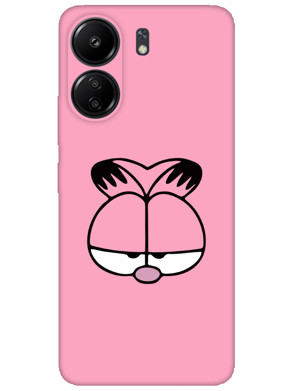 Redmi%2013C%20Garfield%20Pembe%20Telefon%20Kılıfı