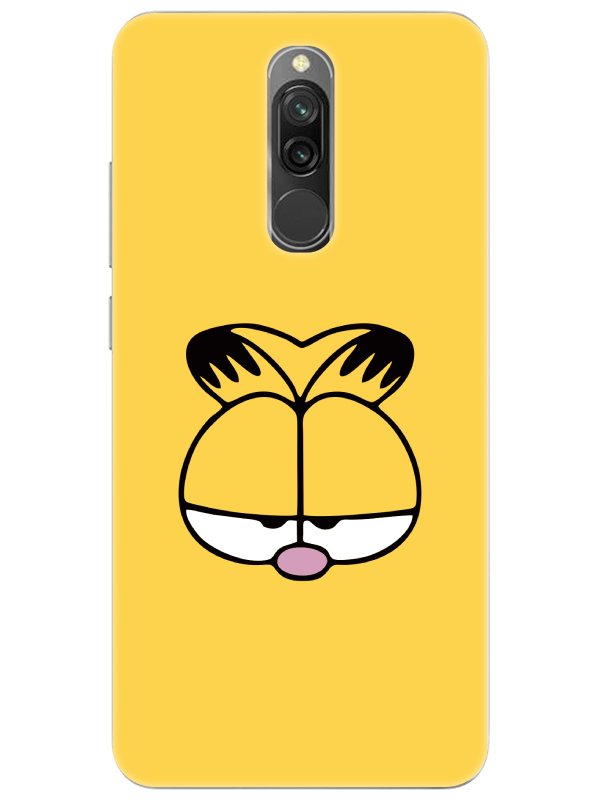 Redmi%208%20Garfield%20Sarı%20Telefon%20Kılıfı