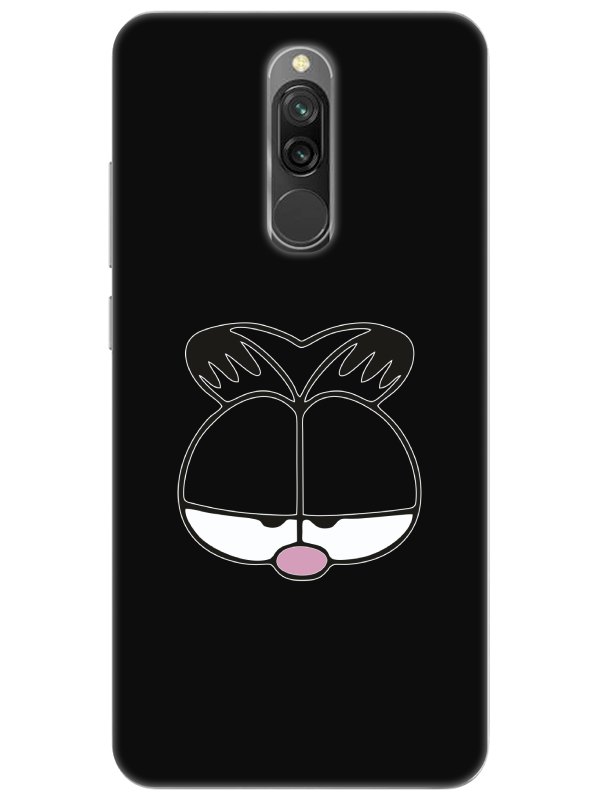 Redmi%208%20Garfield%20Siyah%20Telefon%20Kılıfı