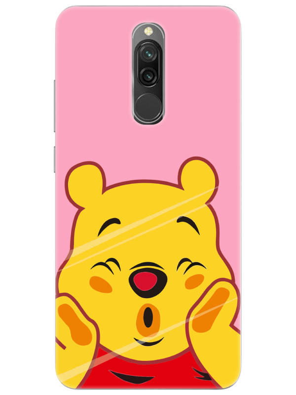 Redmi%208%20Winnie%20The%20Pooh%20Pembe%20Telefon%20Kılıfı