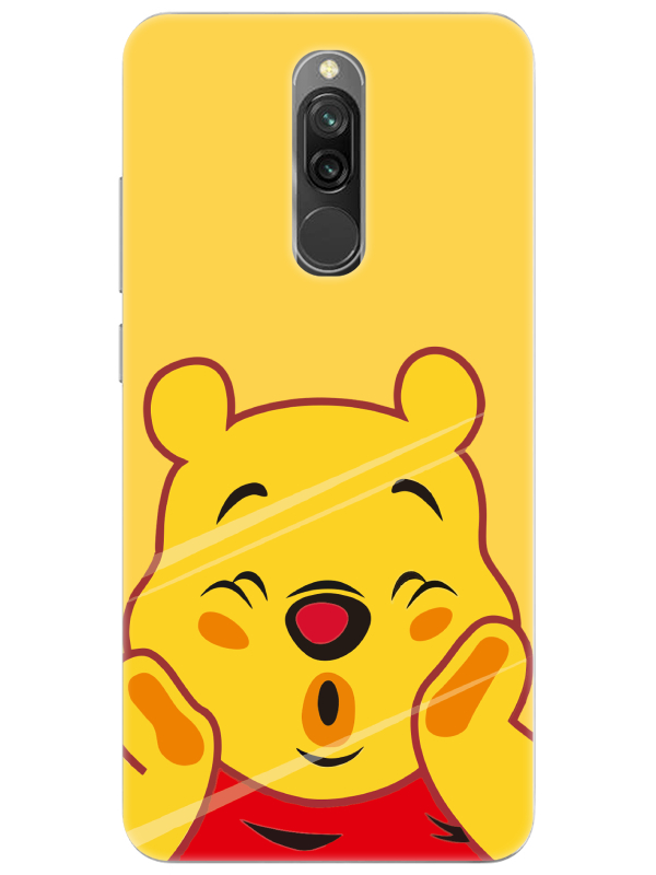 Redmi%208%20Winnie%20The%20Pooh%20Sarı%20Telefon%20Kılıfı