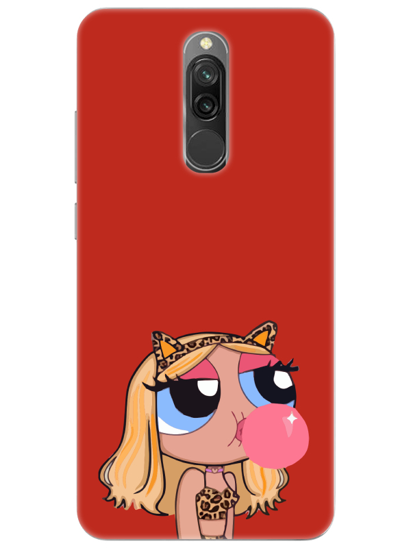 Redmi%208%20Powerpuff%20Girls%20Kırmızı%20Telefon%20Kılıfı