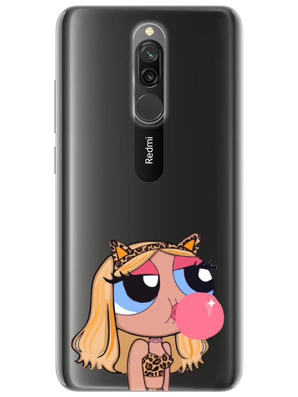 Redmi%208%20Powerpuff%20Girls%20Şeffaf%20Telefon%20Kılıfı