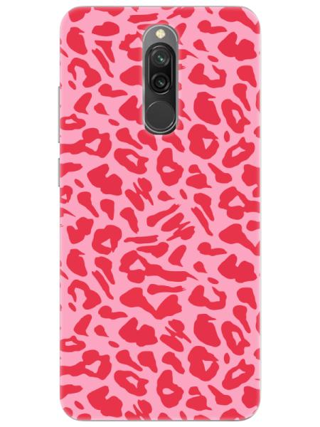 Redmi%208%20Leopar%20Desen%20Pembe%20Telefon%20Kılıfı