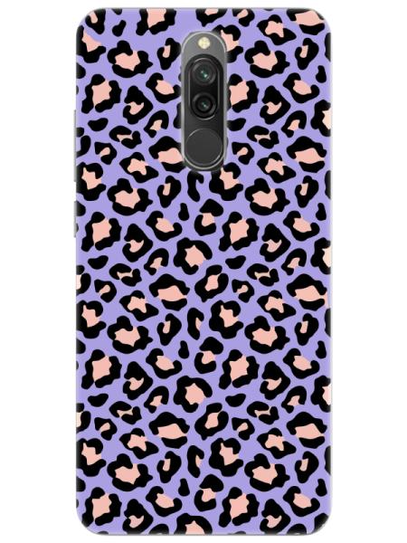 Redmi%208%20Leopar%20Desenli%20Lila%20Telefon%20Kılıfı