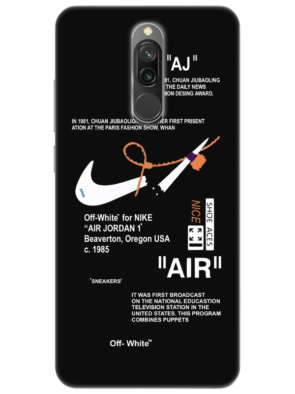 Redmi%208%20Nike%20Air%20Siyah%20Telefon%20Kılıfı