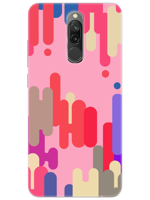 Redmi%208%20Pop%20Art%20Pembe%20Telefon%20Kılıfı