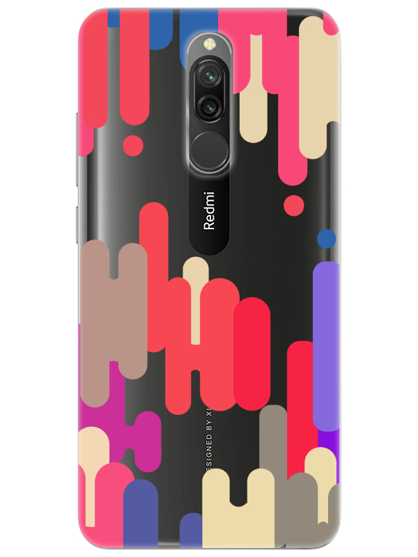 Redmi%208%20Pop%20Art%20Şeffaf%20Telefon%20Kılıfı