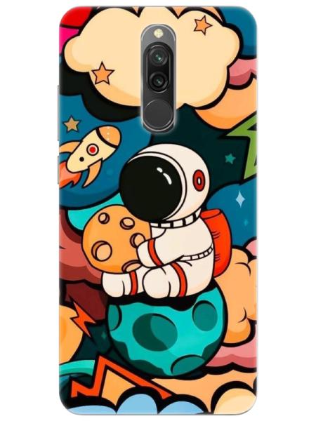 Redmi%208%20Astronot%20Telefon%20Kılıfı