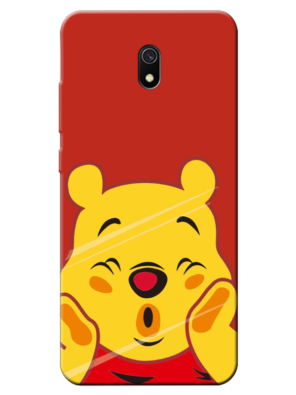 Redmi%208A%20Winnie%20The%20Pooh%20Kırmızı%20Telefon%20Kılıfı