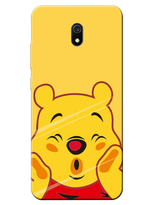 Redmi%208A%20Winnie%20The%20Pooh%20Sarı%20Telefon%20Kılıfı