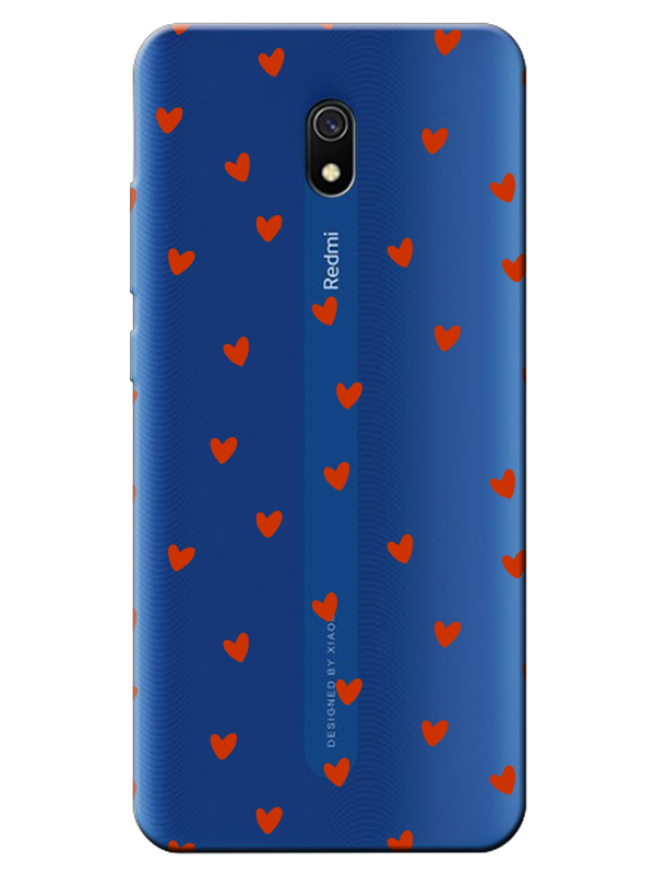 Redmi%208A%20Minik%20Kalpler%20Şeffaf%20Telefon%20Kılıfı