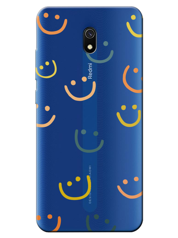 Redmi%208A%20Emoji%20Gülen%20Yüz%20Şeffaf%20Telefon%20Kılıfı