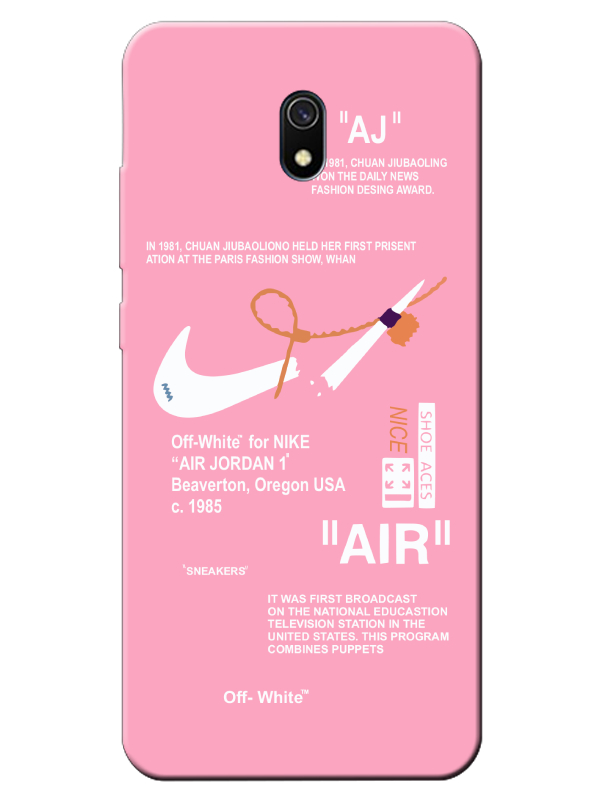 Redmi%208A%20Nike%20Air%20Pembe%20Telefon%20Kılıfı