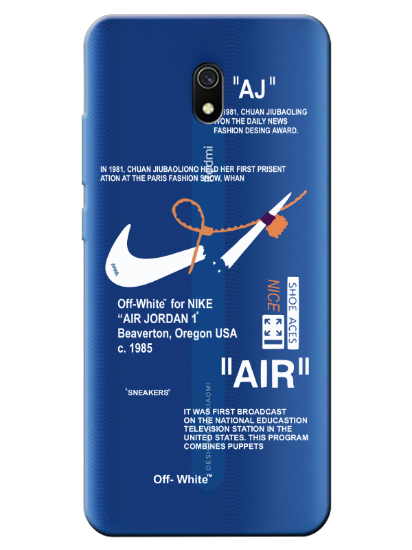 Redmi%208A%20Nike%20Air%20Şeffaf%20Telefon%20Kılıfı