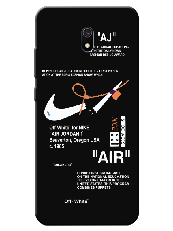 Redmi%208A%20Nike%20Air%20Siyah%20Telefon%20Kılıfı