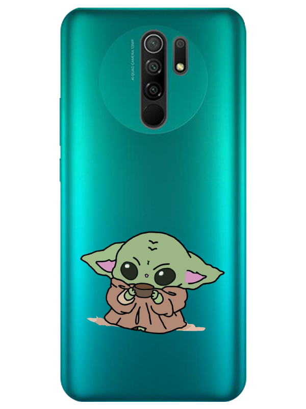 Redmi%209%20Baby%20Yoda%20Şeffaf%20Telefon%20Kılıfı