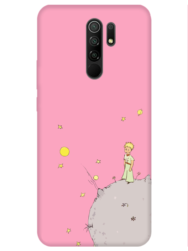 Redmi%209%20Küçük%20Prens%20Pembe%20Telefon%20Kılıfı