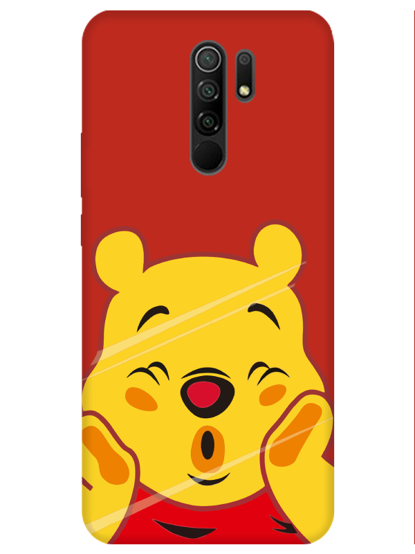 Redmi%209%20Winnie%20The%20Pooh%20Kırmızı%20Telefon%20Kılıfı