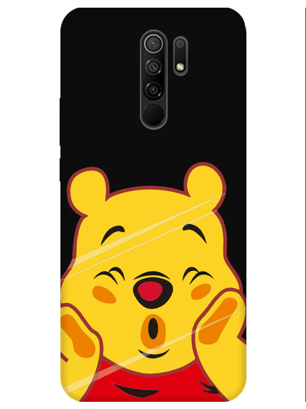 Redmi%209%20Winnie%20The%20Pooh%20Siyah%20Telefon%20Kılıfı