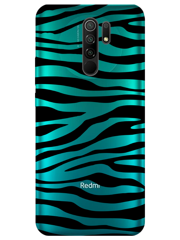 Redmi%209%20Zebra%20Desen%20Şeffaf%20Telefon%20Kılıfı