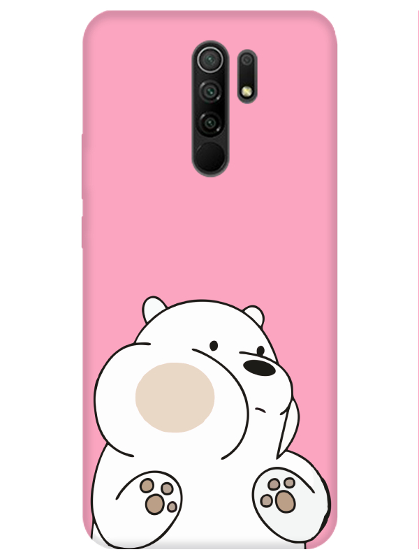 Redmi%209%20Panda%20Pembe%20Telefon%20Kılıfı