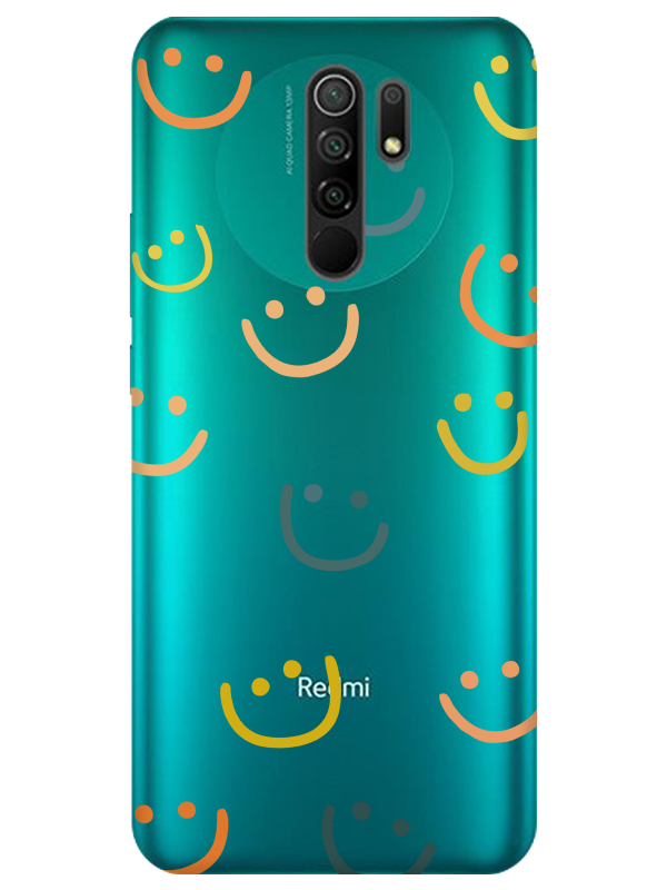 Redmi%209%20Emoji%20Gülen%20Yüz%20Şeffaf%20Telefon%20Kılıfı