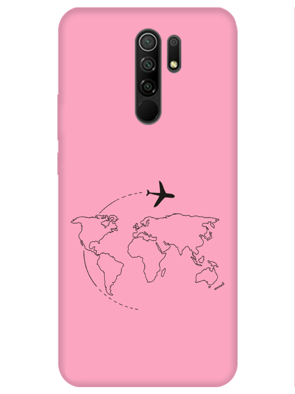 Redmi%209Face%20Art%20Pembe%20Telefon%20Kılıfı